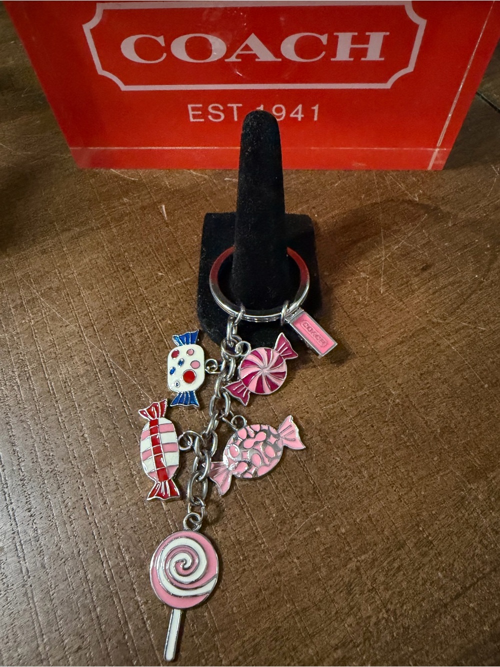 Coach Rare “Sweets Candy” Charm/Key Ring
